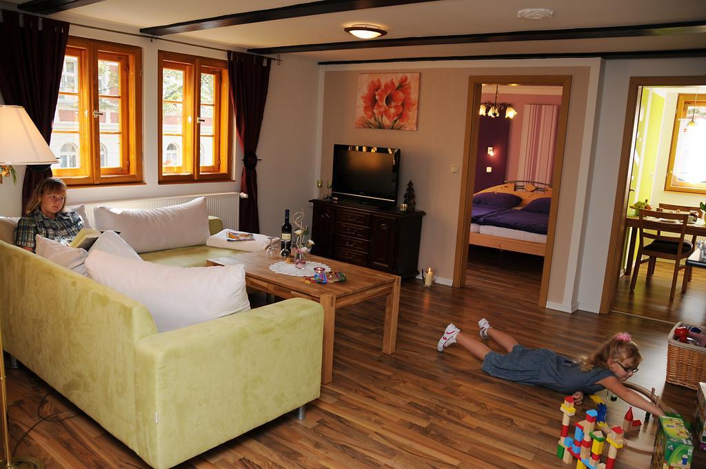 Ferienhaus Am Oeringer Tor Quedlinburg Esterno foto