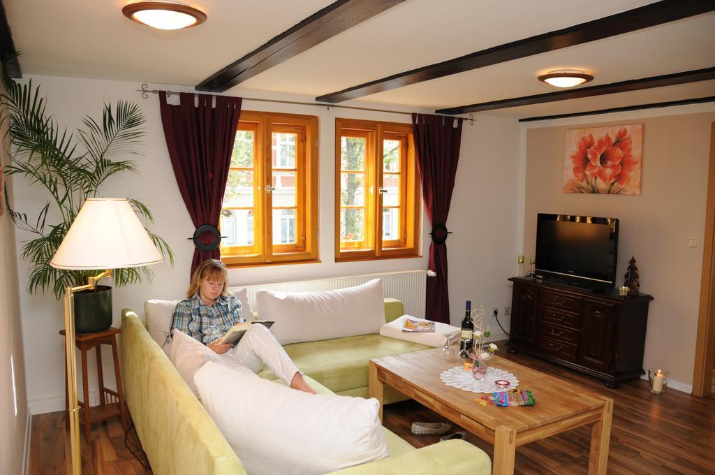 Ferienhaus Am Oeringer Tor Quedlinburg Esterno foto